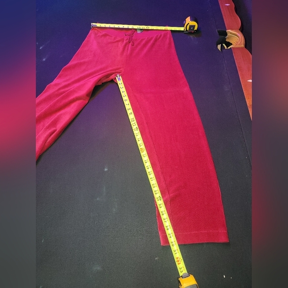 Three Hearts Women's Solid Red Cotton Full Zip Jacket & Trouser 2 Pc's Suit L - Picture 13 of 13